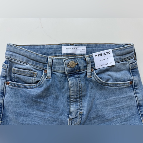 Topshop Jamie Skinny Jeans in Blue NWT - Picture 4 of 7